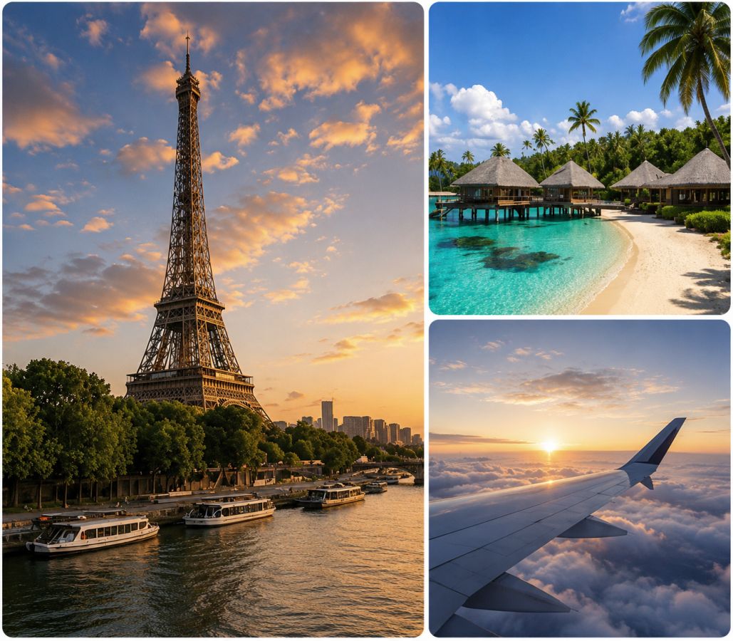 Eiffel Tower, Paris travel destination experience